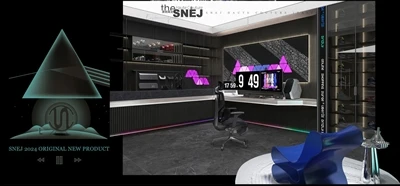 SNEJ 2024 Original Product Civilization Reconstruction--E-sports Room