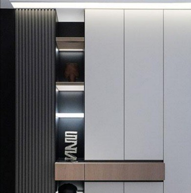 SNEJ Craftsmanship: Fluted Slat Design