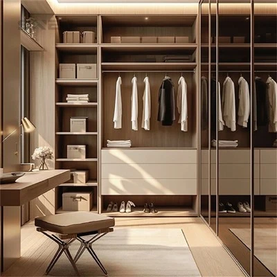 Small Open Closet